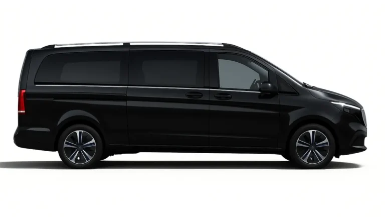 Mercedes-Benz EQV Long – long-wheelbase electric MPV for BER airport transfers and long-distance trips from Berlin