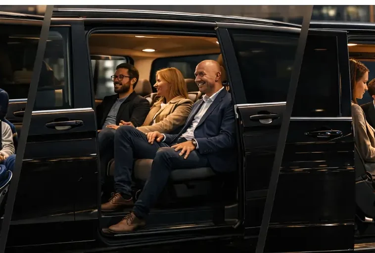 Versatile VIP transfer service in Berlin for families, business travellers and groups with large luggage from Berlin Brandenburg Airport (BER)