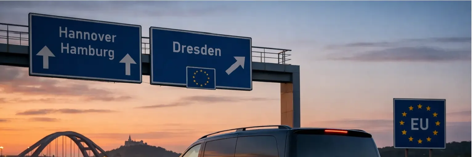 MPV Transfers from Berlin across Germany and Europe