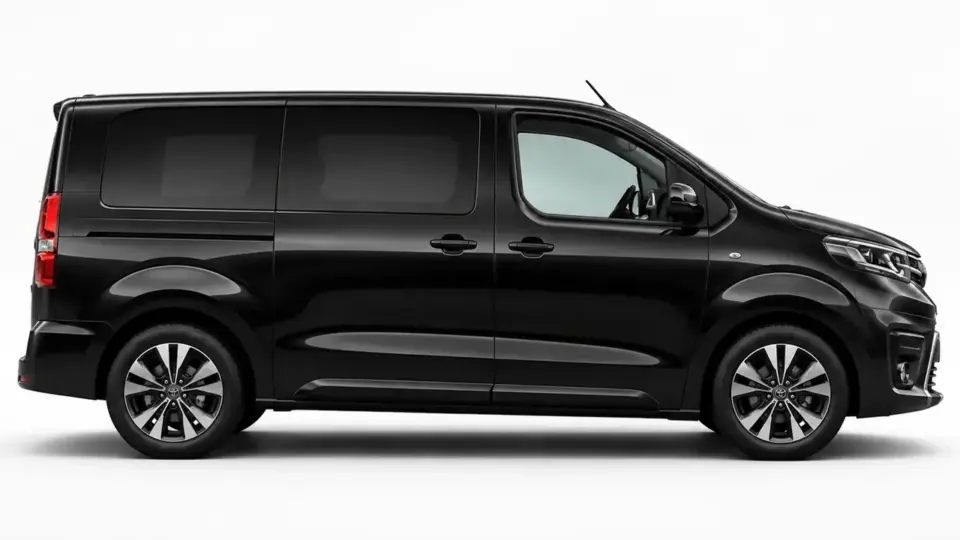 Toyota Proace minivan with driver in Berlin