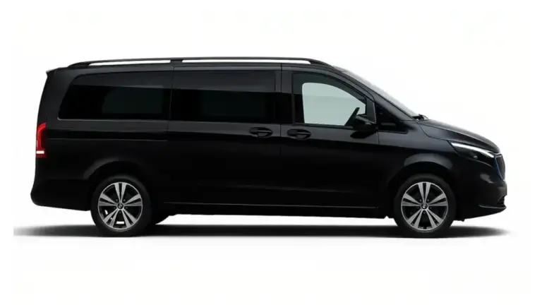 Mercedes-Benz Vito minivan with driver in Berlin