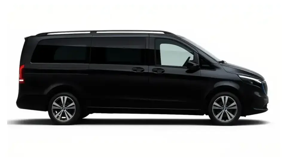 Mercedes-Benz Vito minivan with driver in Berlin